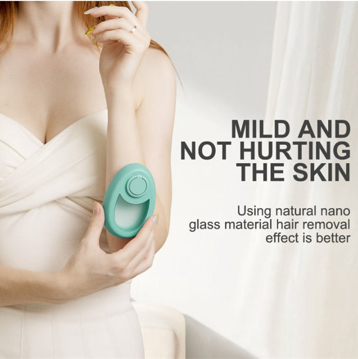 Magic Crystal Hair Remover – Painless Hair Removal & Exfoliating Eraser for Legs, Arms & Back (For Men & Women)