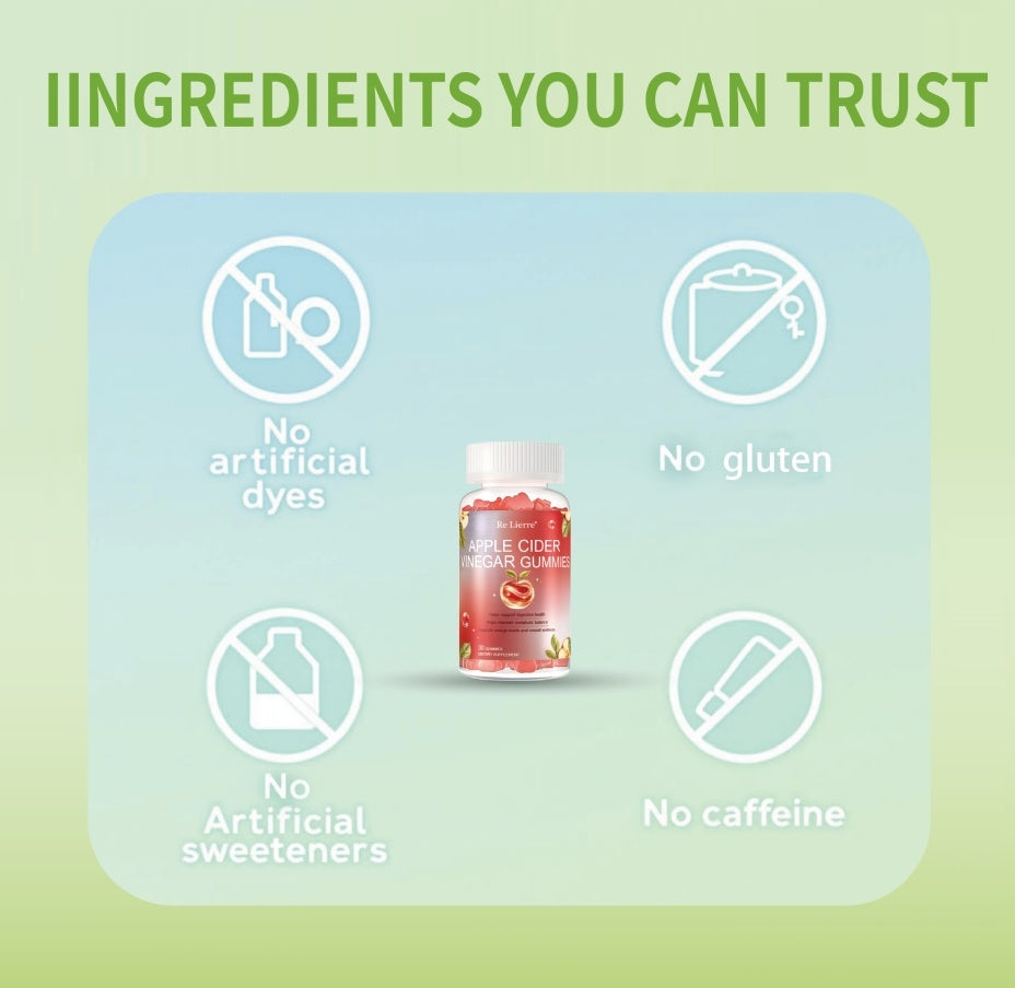 Apple Cider Vinegar Gummies – Grapefruit Flavour | Digestion, Metabolism & Weight Support | Vegan | 60 Gummies