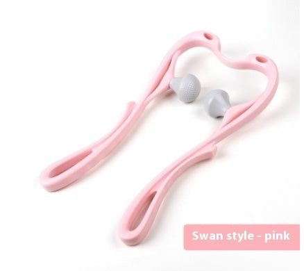 Multifunctional Manual Six-Wheel Neck Massager – Deep Tissue Roller Tool for Neck, Shoulder & Back Relief