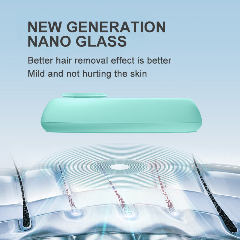 Magic Crystal Hair Remover – Painless Hair Removal & Exfoliating Eraser for Legs, Arms & Back (For Men & Women)